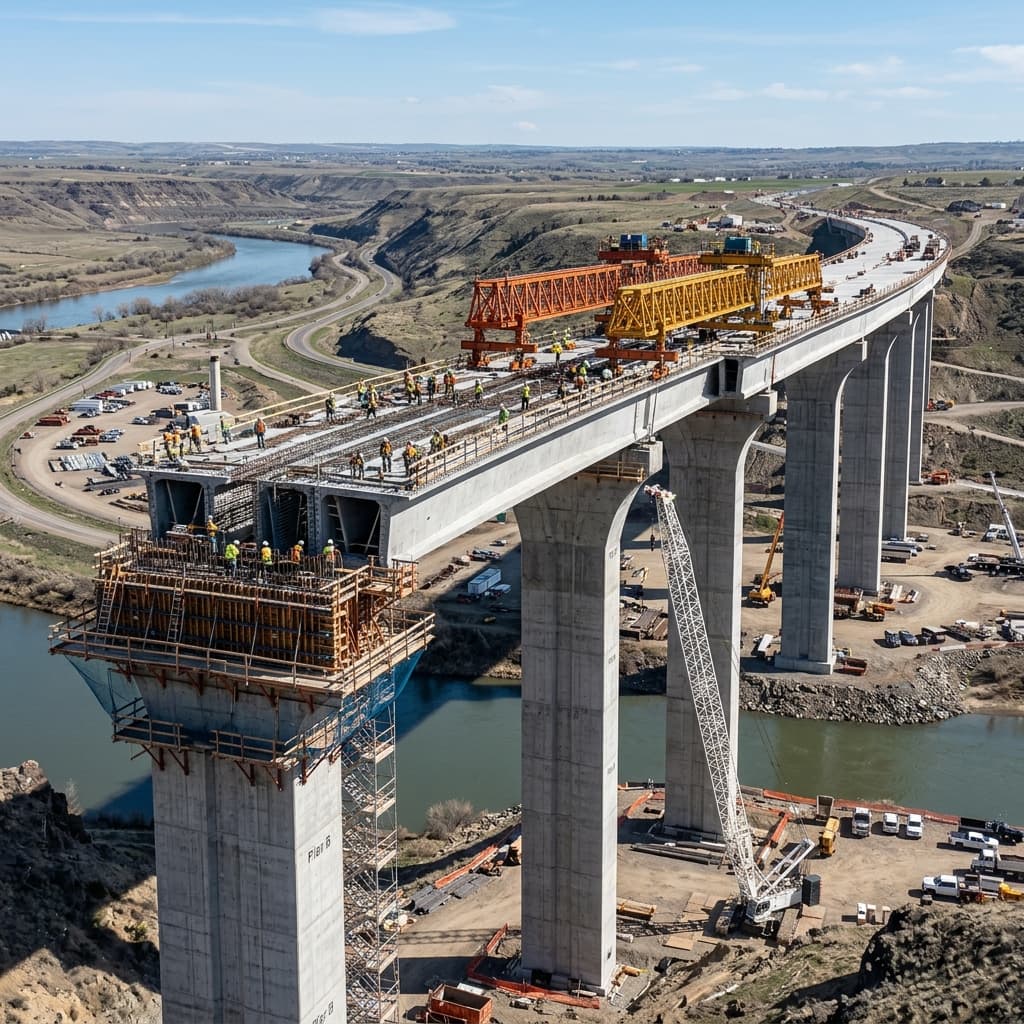 Infraestructura Vial: Puentes y Viaductos permanentes