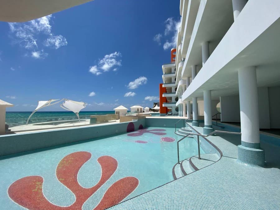 Impermeabilización de cimentaciones y albercas en Nickelodeon Hotels & Resorts Riviera Maya, Quintana Roo con aditivo Penetron Admix